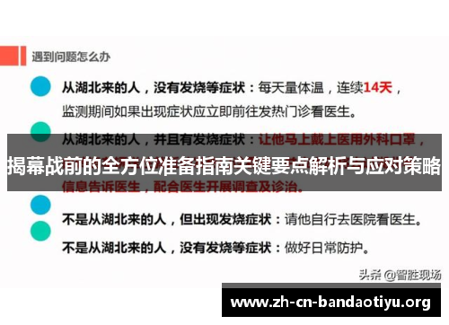 揭幕战前的全方位准备指南关键要点解析与应对策略 揭幕战前的全方位准备指南关键要点解析与应对策略