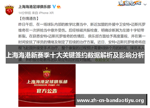 上海海港新赛季十大关键签约数据解析及影响分析 上海海港新赛季十大关键签约数据解析及影响分析